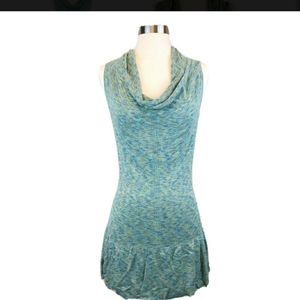 Moth (Anthropologie) melange cowl neck tunic